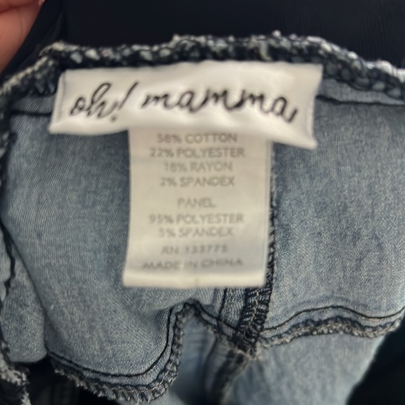 Maternity capri jeans - size large - Picture 3 of 3